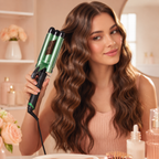 EliGlow - Combo Plancha de Aguacate + Pinza Rizadora Ondas Sirena